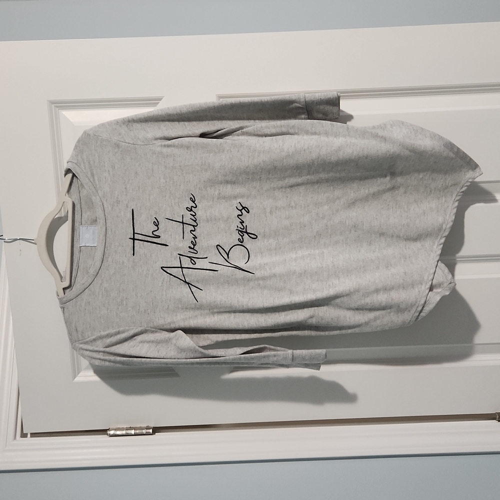 Sunday Gray Crew Neck Sweater